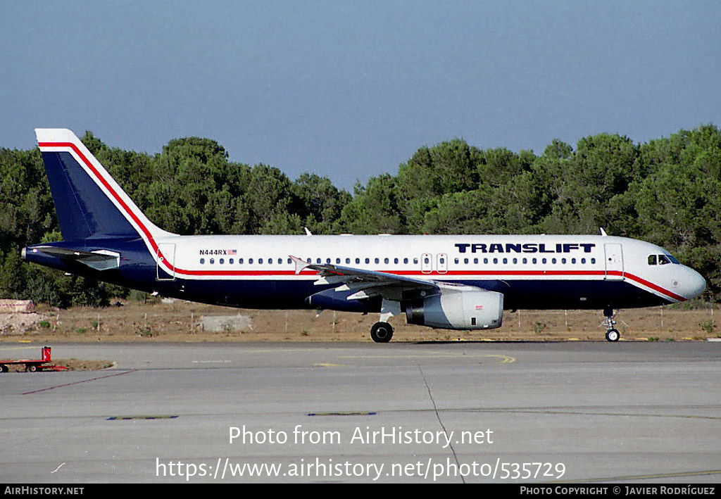 Aircraft Photo of N444RX | Airbus A320-231 | TransLift Airways | AirHistory.net #535729