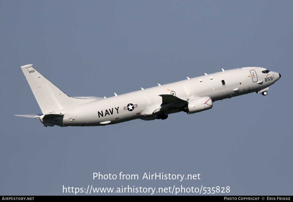 Aircraft Photo of 168855 | Boeing P-8A Poseidon | USA - Navy | AirHistory.net #535828