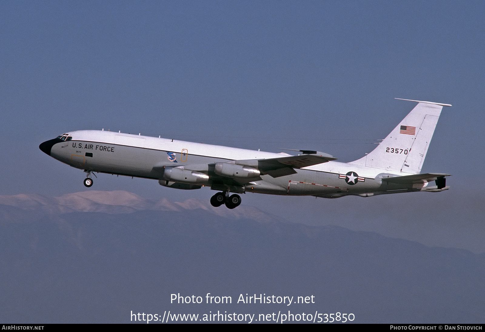 Aircraft Photo of 62-3570 / 23570 | Boeing EC-135G | USA - Air Force | AirHistory.net #535850