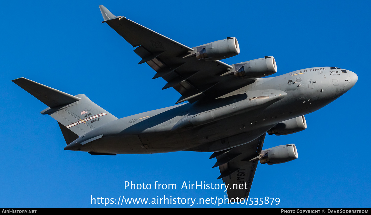 Aircraft Photo of 90-0535 / 00535 | McDonnell Douglas C-17A Globemaster III | USA - Air Force | AirHistory.net #535879