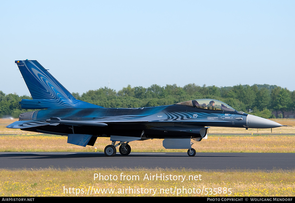 Aircraft Photo of FA-110 | General Dynamics F-16AM Fighting Falcon | Belgium - Air Force | AirHistory.net #535885