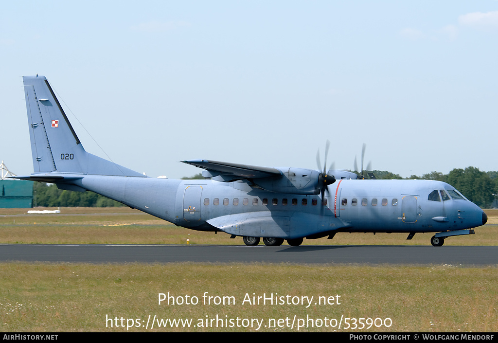 Aircraft Photo of 020 | CASA C295M | Poland - Air Force | AirHistory.net #535900