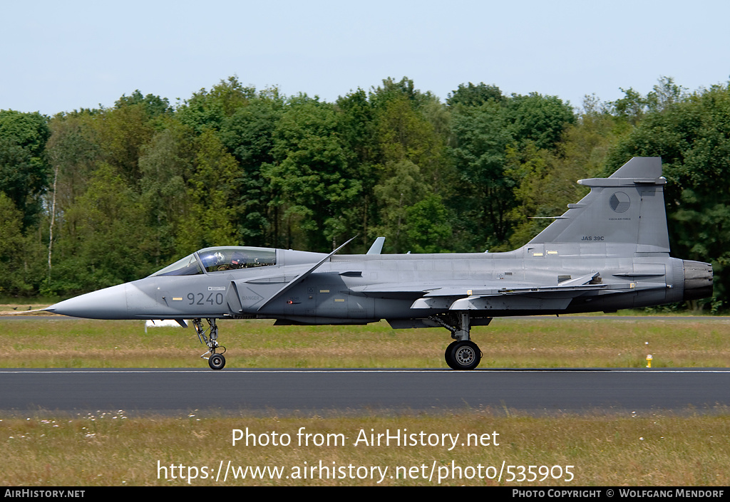 Aircraft Photo of 9240 | Saab JAS 39C Gripen | Czechia - Air Force | AirHistory.net #535905