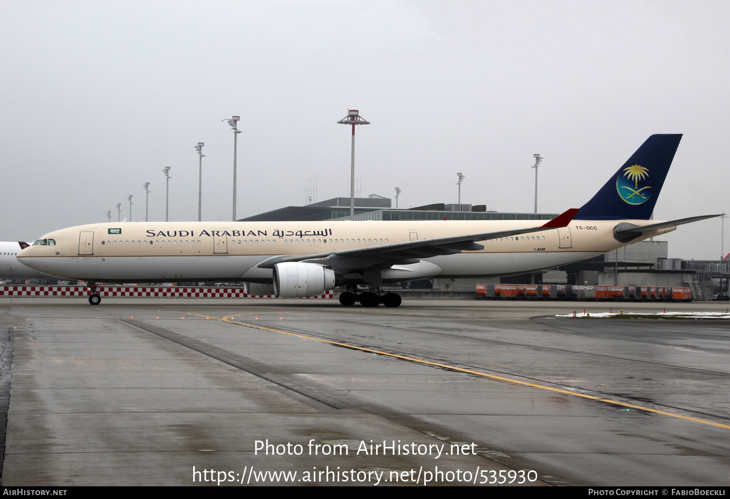 Aircraft Photo of TC-OCC | Airbus A330-322 | Saudi Arabian Airlines | AirHistory.net #535930