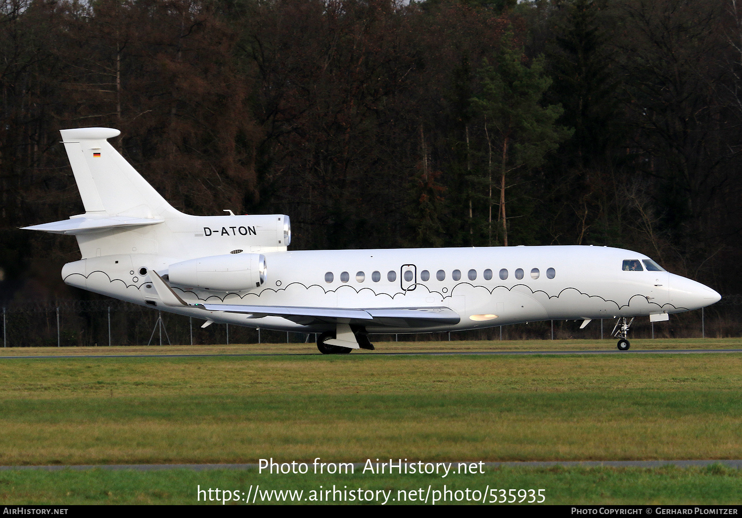 Aircraft Photo of D-ATON | Dassault Falcon 7X | AirHistory.net #535935