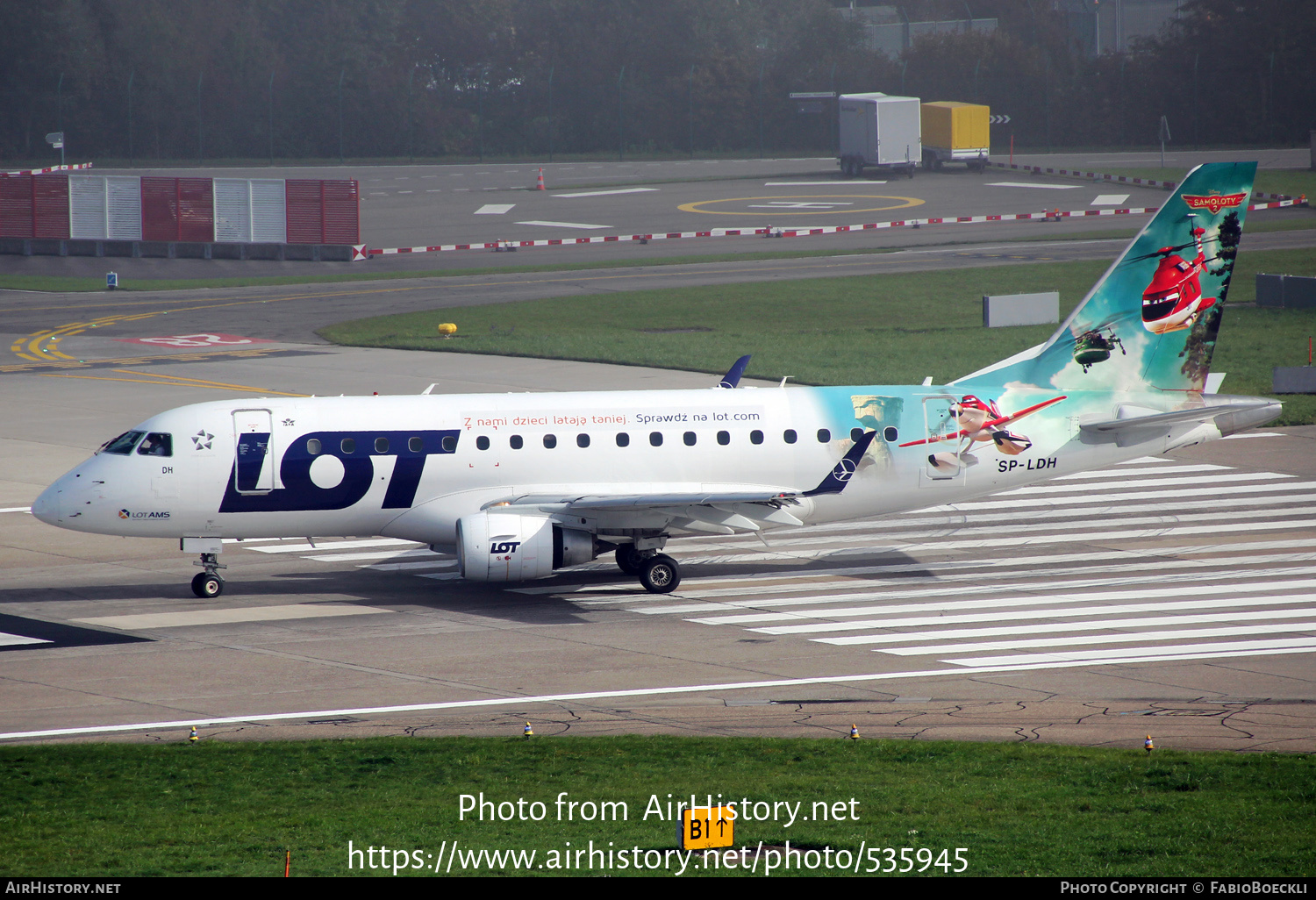 Aircraft Photo of SP-LDH | Embraer 170LR (ERJ-170-100LR) | LOT Polish Airlines - Polskie Linie Lotnicze | AirHistory.net #535945