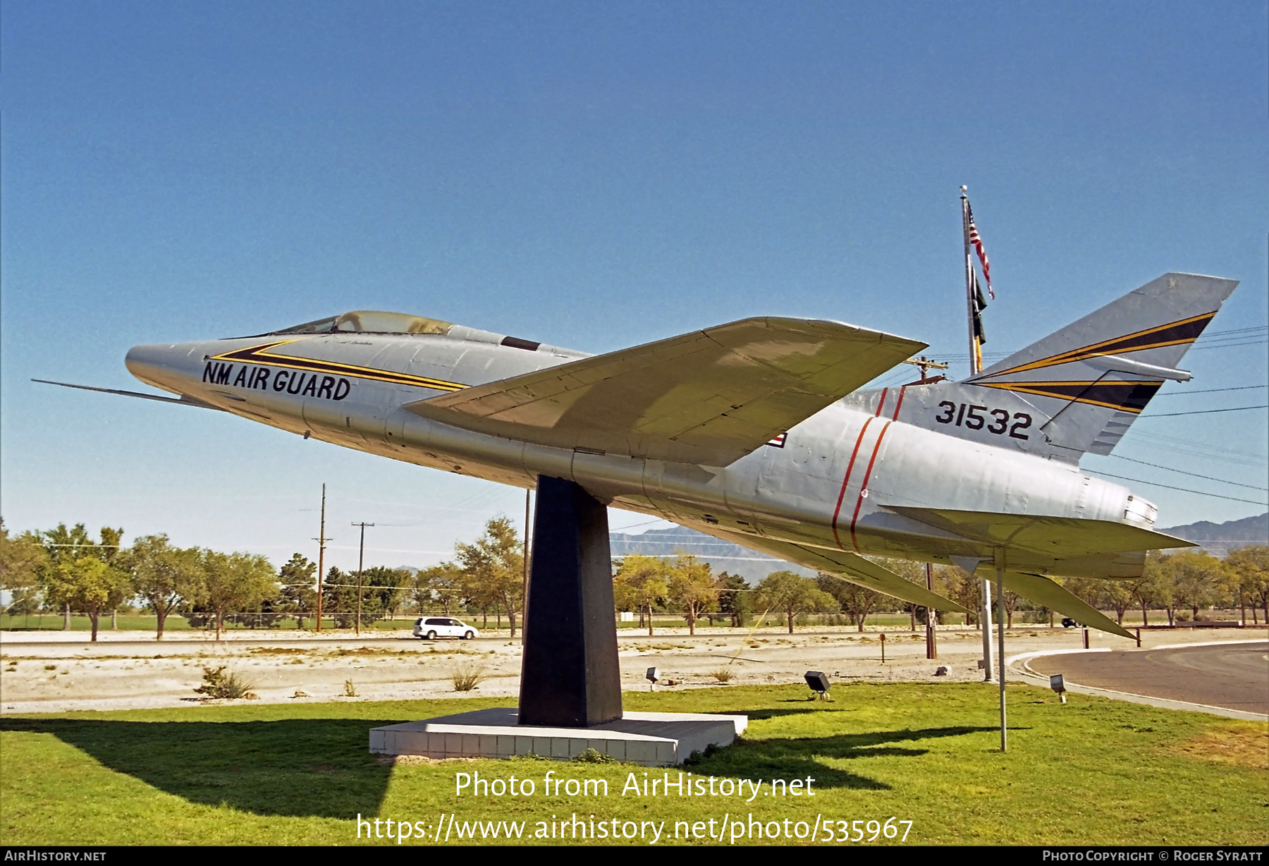 Aircraft Photo of 53-1532 / 31532 | North American F-100A Super Sabre | USA - Air Force | AirHistory.net #535967