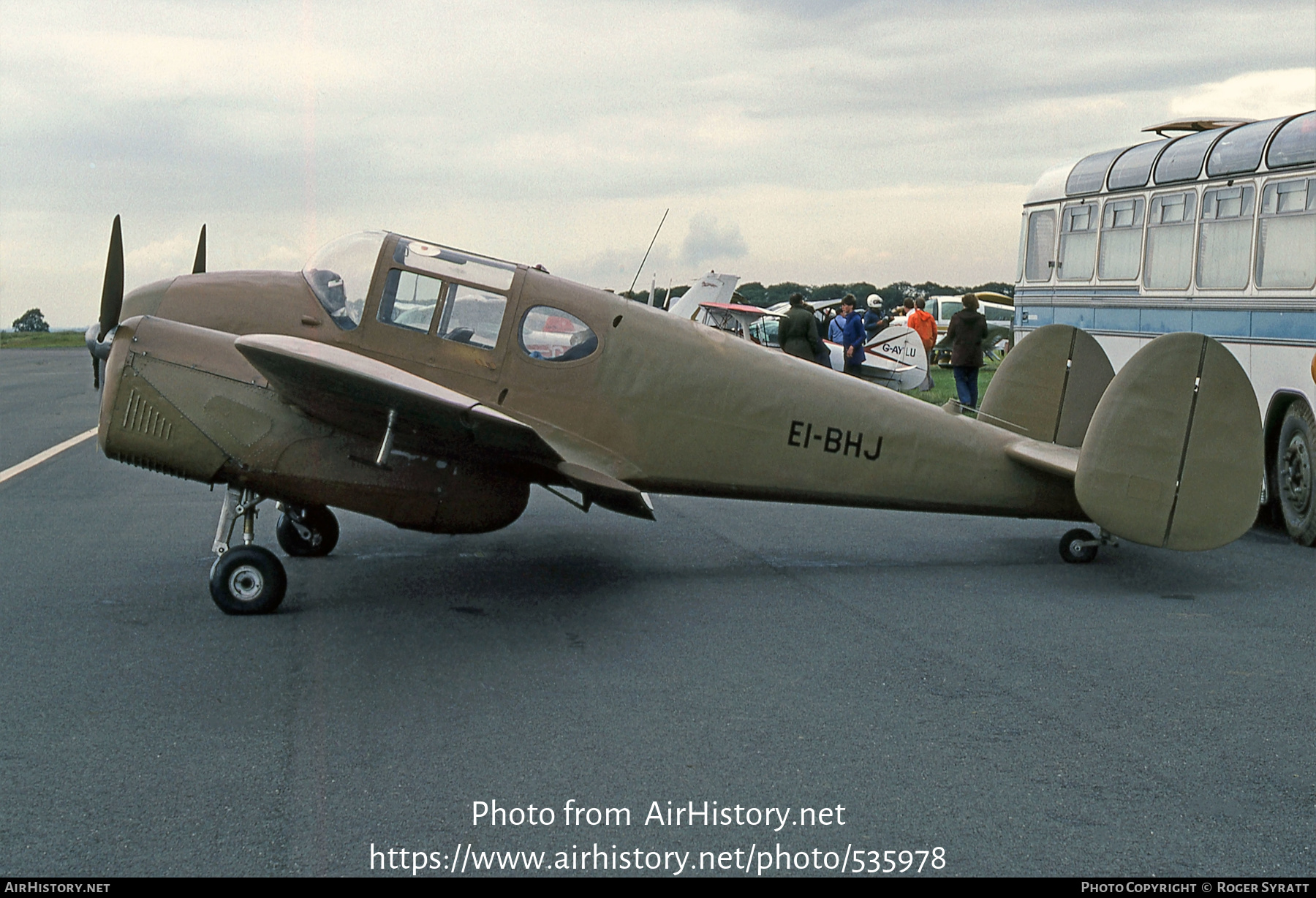 Aircraft Photo of EI-BHJ | Miles M.65 Gemini 3C | AirHistory.net #535978