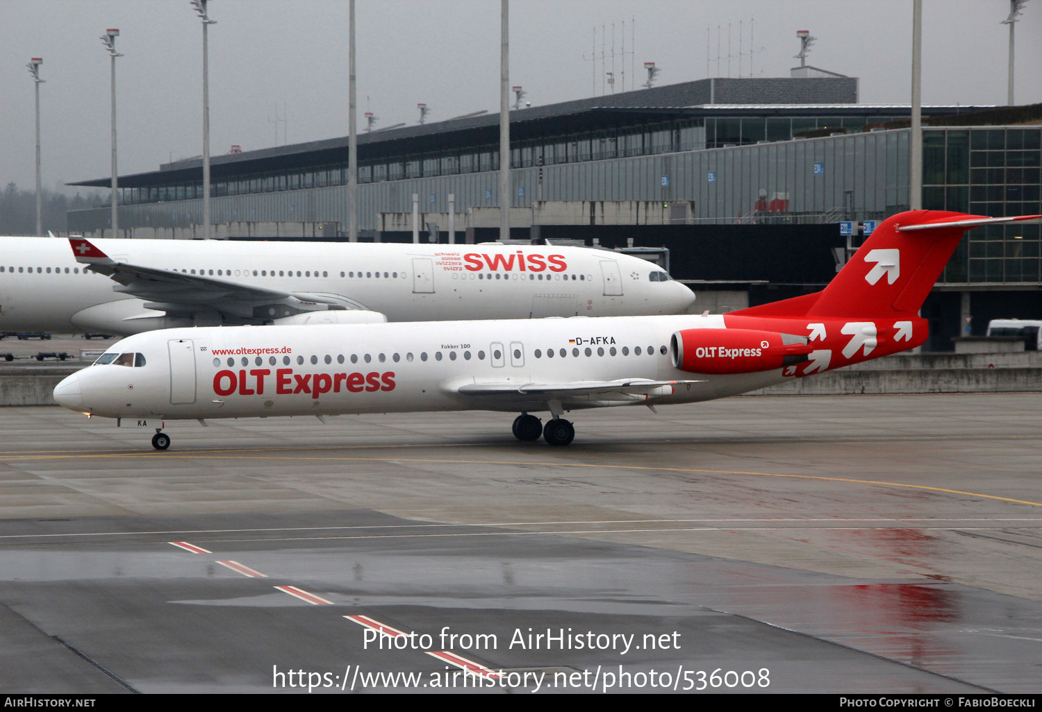 Aircraft Photo of D-AFKA | Fokker 100 (F28-0100) | OLT Express - Ostfriesische Lufttransport | AirHistory.net #536008