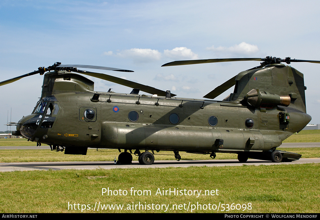 Aircraft Photo of ZA707 | Boeing Chinook HC2 (352) | UK - Air Force | AirHistory.net #536098