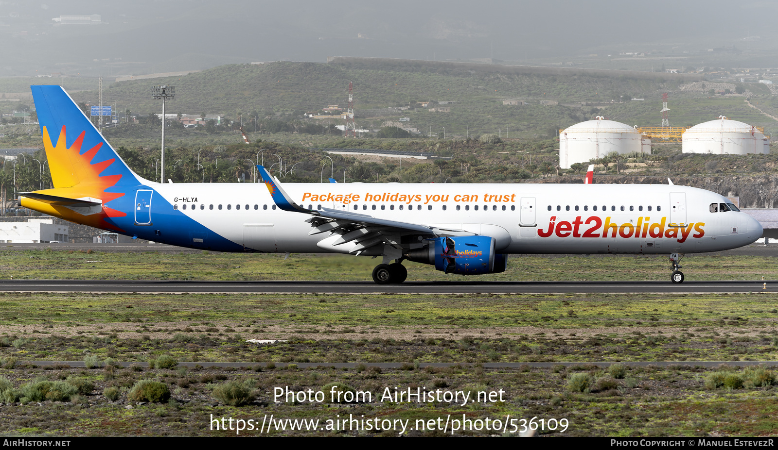 Aircraft Photo of G-HLYA | Airbus A321-211 | Jet2 Holidays | AirHistory.net #536109