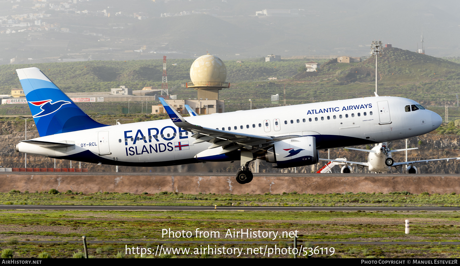 Aircraft Photo of OY-RCL | Airbus A320-251N | Atlantic Airways | AirHistory.net #536119