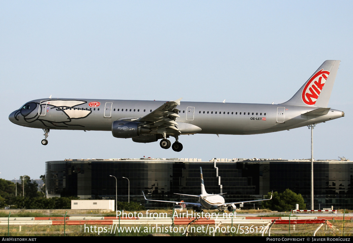 Aircraft Photo of OE-LET | Airbus A321-211 | Niki | AirHistory.net #536127