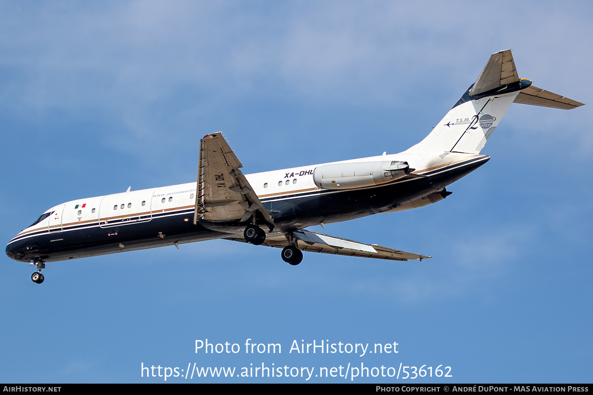 Aircraft Photo of XA-DHL | McDonnell Douglas DC-9-33RC | Aeronaves TSM - Transportes Saltillo Monterrey | AirHistory.net #536162