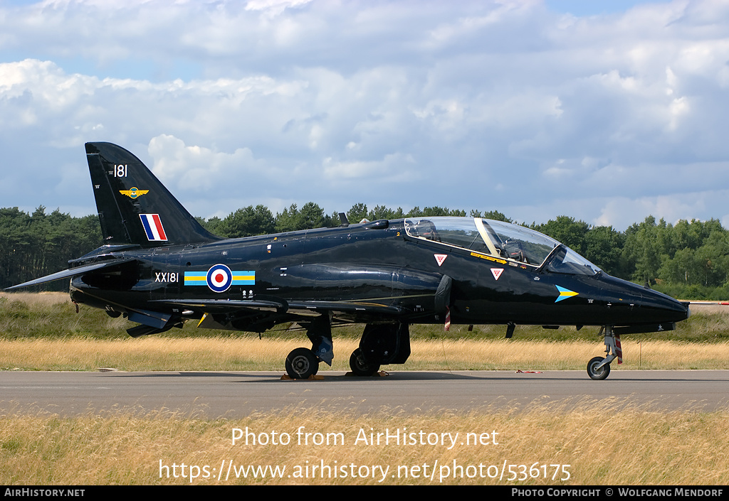 Aircraft Photo of XX181 | British Aerospace Hawk T1W | UK - Air Force | AirHistory.net #536175