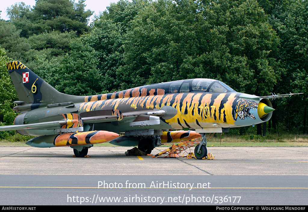 Aircraft Photo of 707 | Sukhoi Su-22UM3K | Poland - Air Force | AirHistory.net #536177