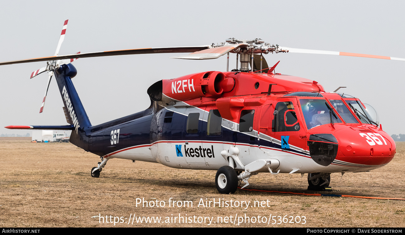 Aircraft Photo of N2FH | Sikorsky S-70C-14 | Kestrel Aviation | AirHistory.net #536203