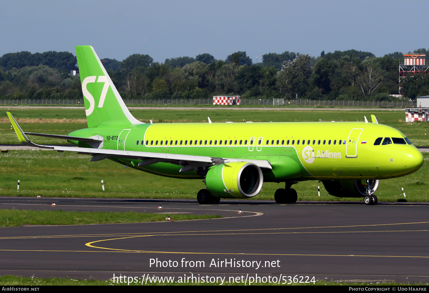 Aircraft Photo of VQ-BTO | Airbus A320-271N | S7 Airlines | AirHistory.net #536224