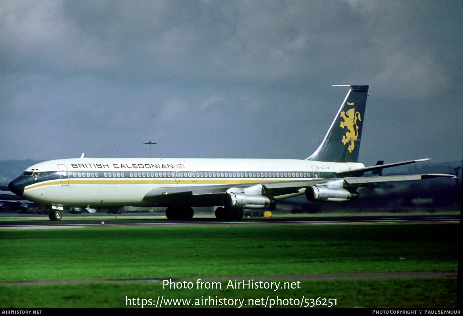 Aircraft Photo of G-AZJM | Boeing 707-324C | British Caledonian Airways | AirHistory.net #536251