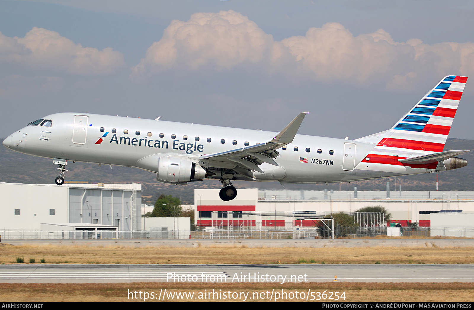 Aircraft Photo of N267NN | Embraer 175LR (ERJ-170-200LR) | American Eagle | AirHistory.net #536254
