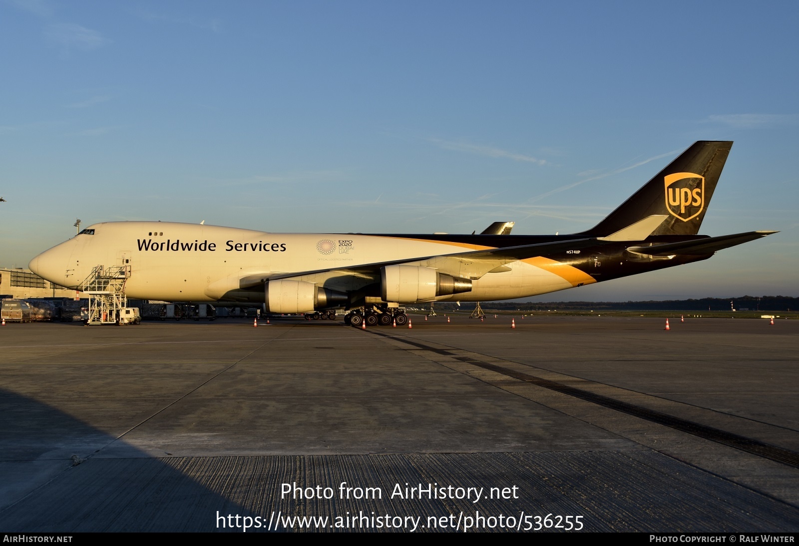 Aircraft Photo of N574UP | Boeing 747-44AF/SCD | United Parcel Service - UPS | AirHistory.net #536255