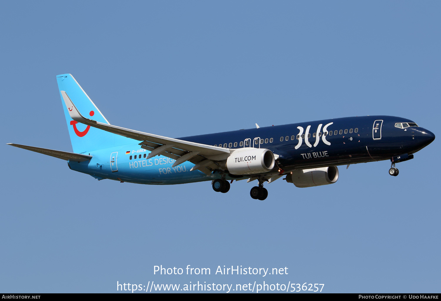 Aircraft Photo of D-ABKM | Boeing 737-86J | TUI | AirHistory.net #536257