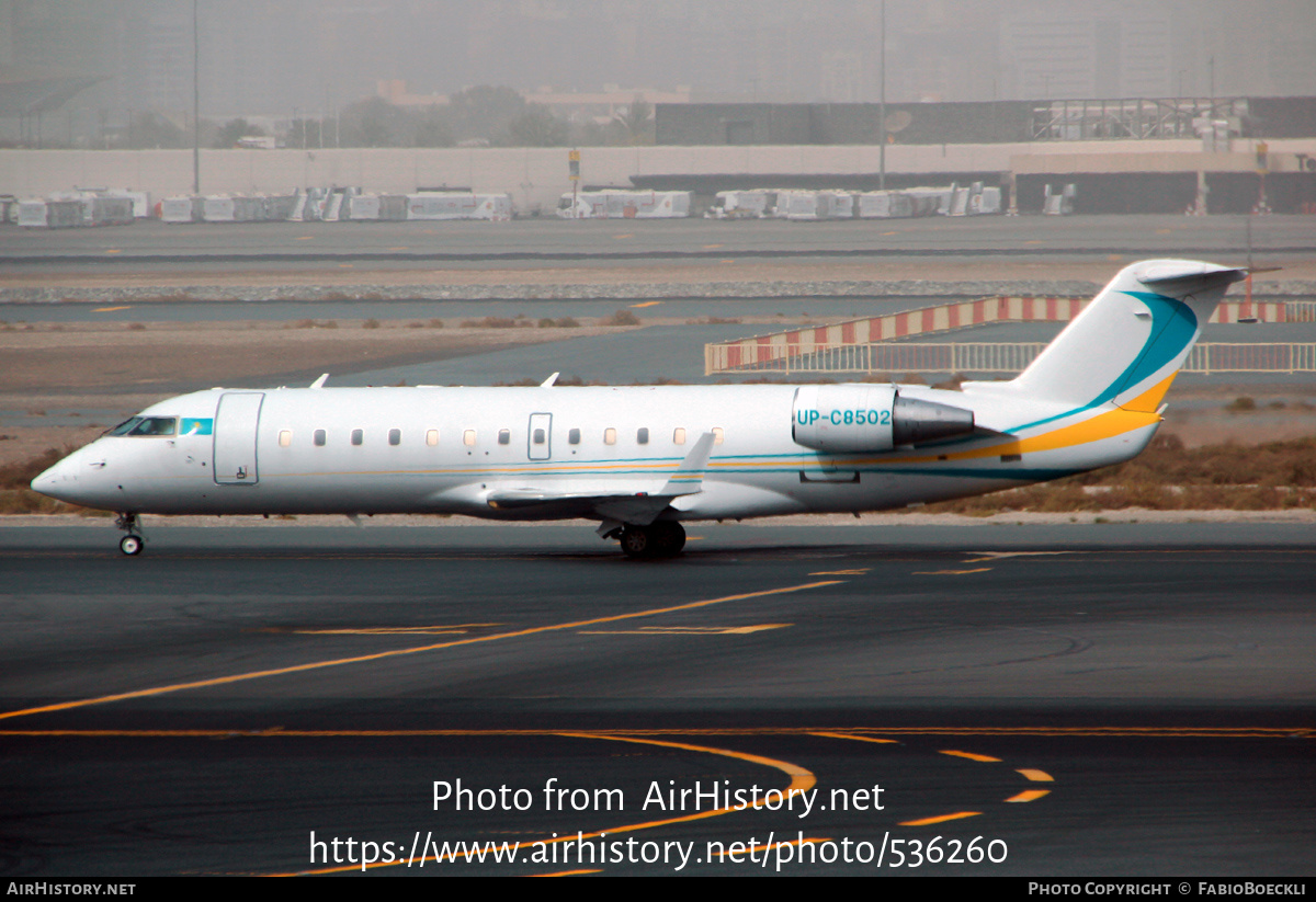 Aircraft Photo of UP-C8502 | Bombardier Challenger 850 (CRJ-200SE/CL-600-2B19) | AirHistory.net #536260