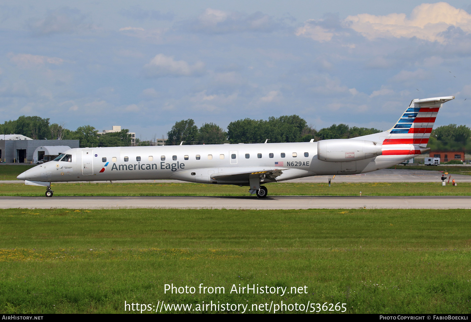 Aircraft Photo of N629AE | Embraer ERJ-145LR (EMB-145LR) | American Eagle | AirHistory.net #536265