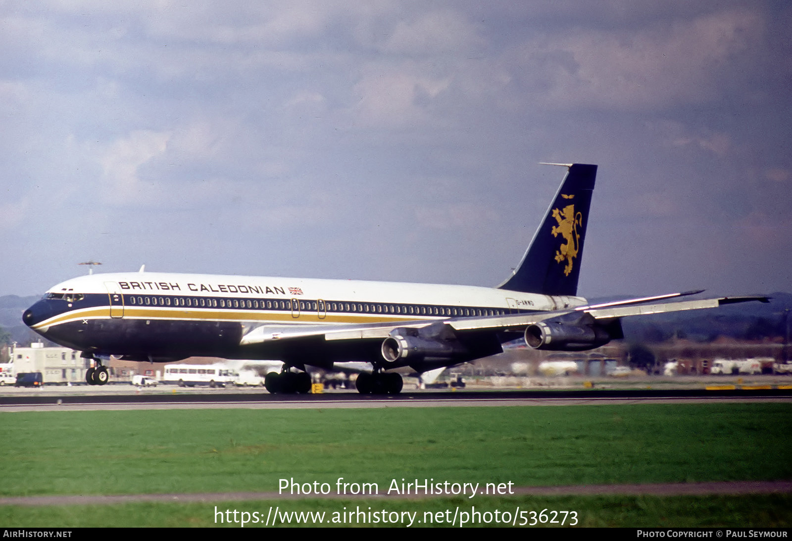 Aircraft Photo of G-AWWD | Boeing 707-349C | British Caledonian Airways | AirHistory.net #536273