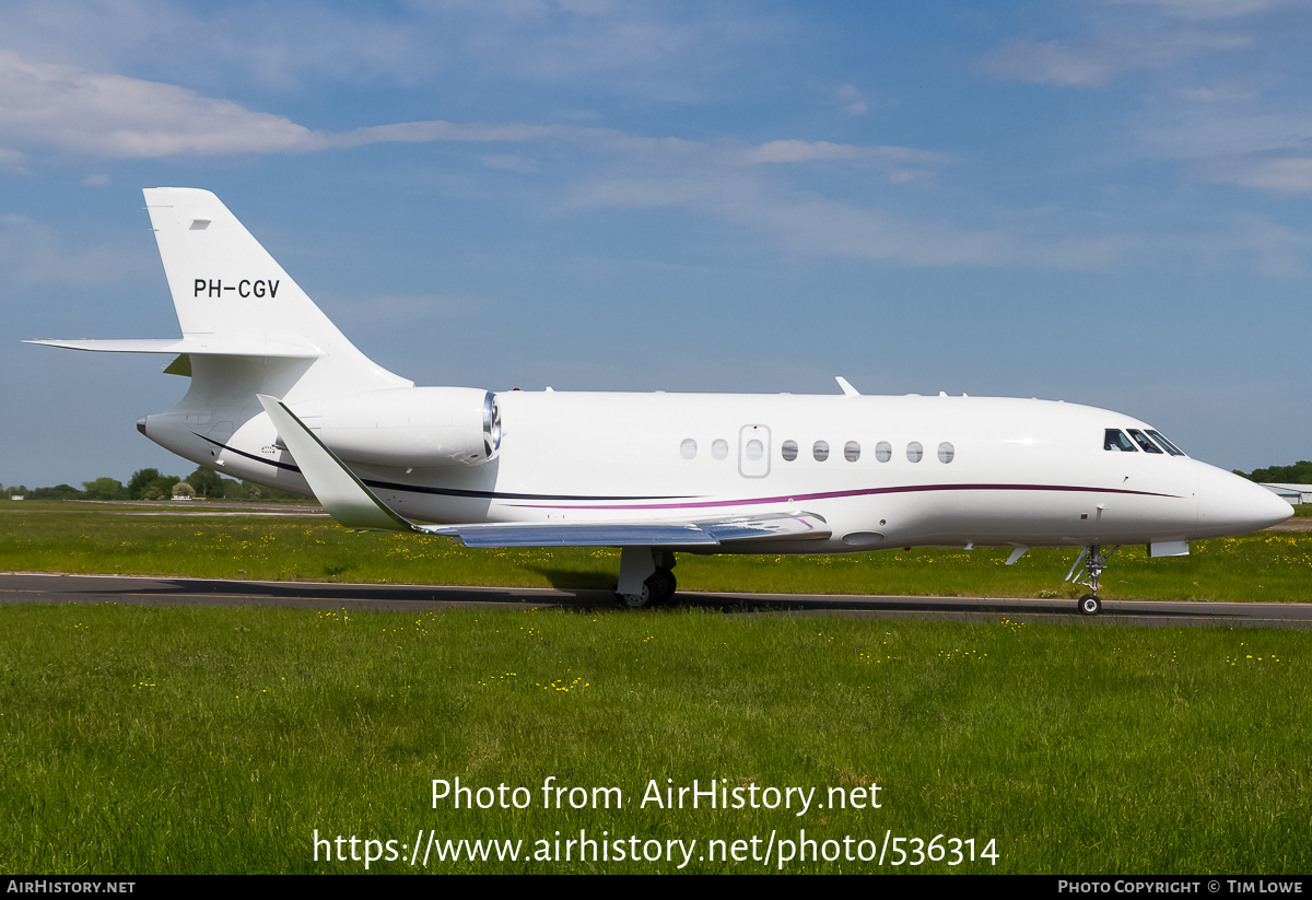 Aircraft Photo of PH-CGV | Dassault Falcon 2000LXS | AirHistory.net #536314