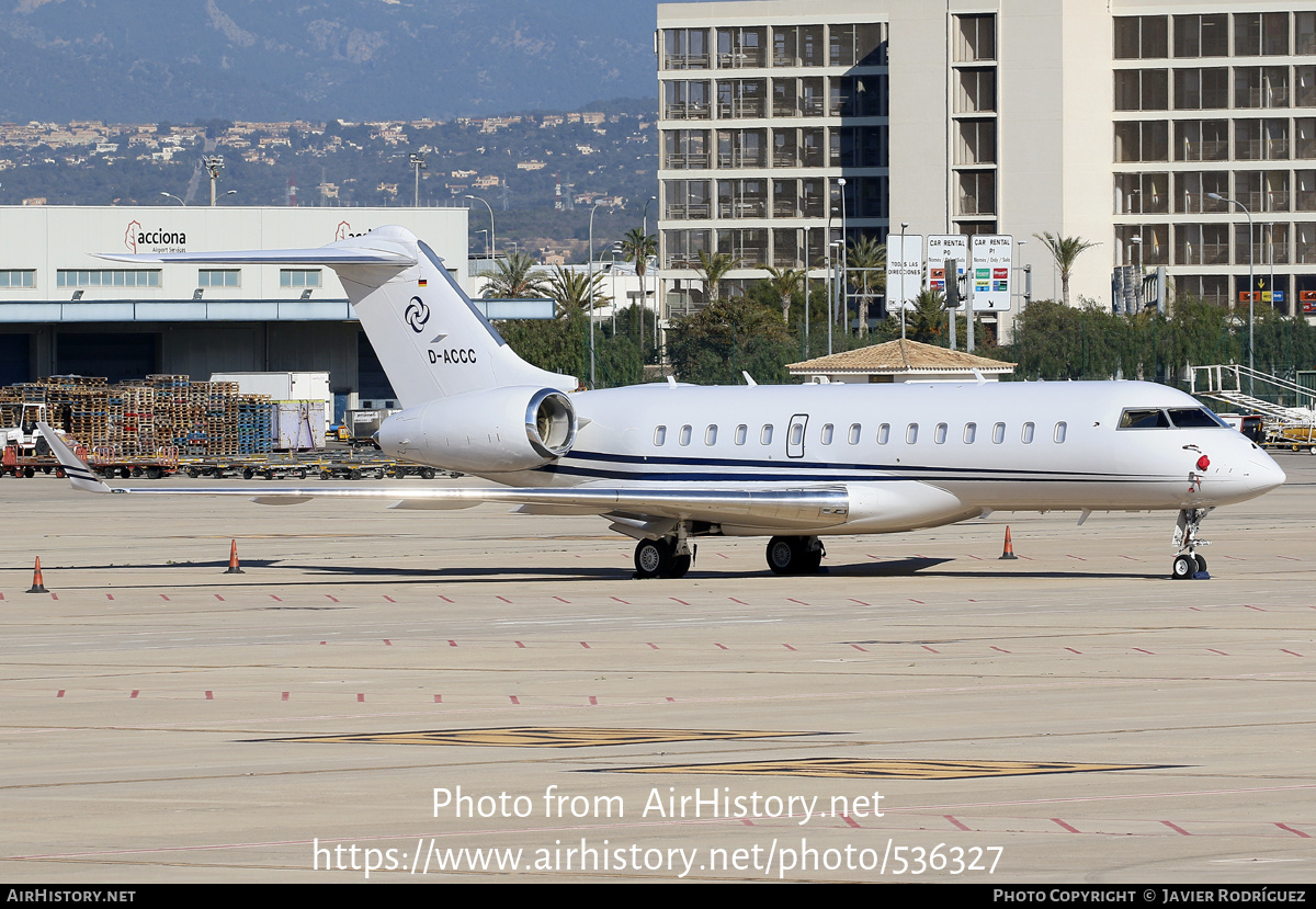 Aircraft Photo of D-ACCC | Bombardier Global Express XRS (BD-700-1A10) | AirHistory.net #536327