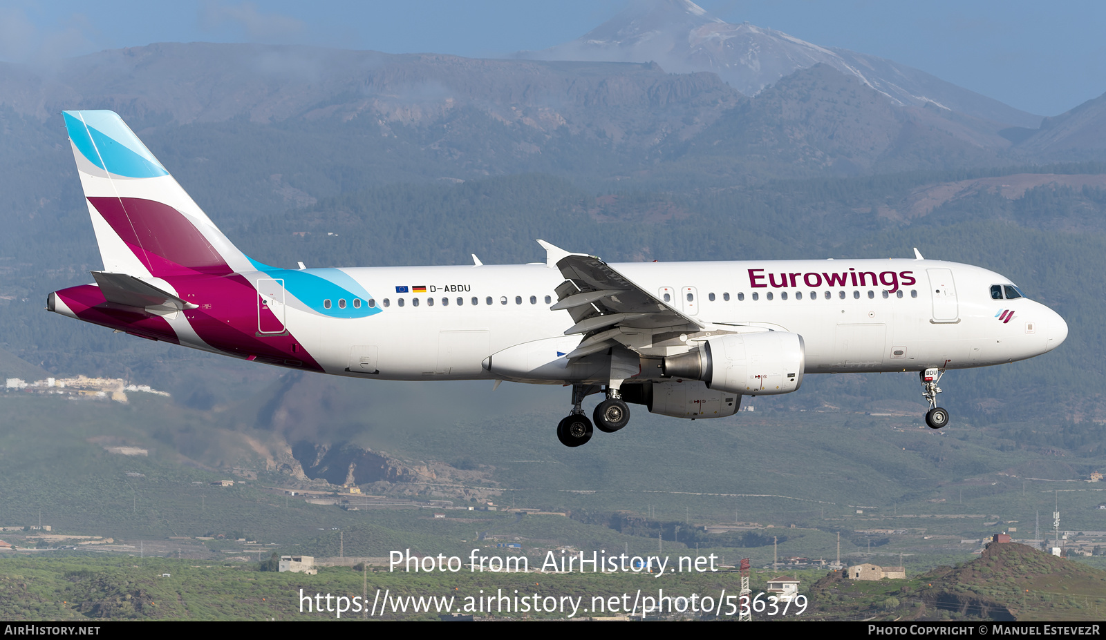 Aircraft Photo of D-ABDU | Airbus A320-214 | Eurowings | AirHistory.net #536379