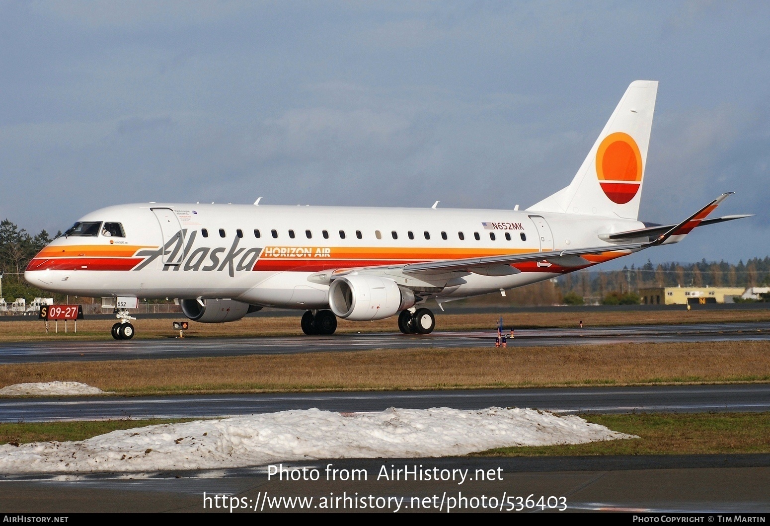 Aircraft Photo of N652MK | Embraer 175LR (ERJ-170-200LR) | Alaska Airlines | AirHistory.net #536403