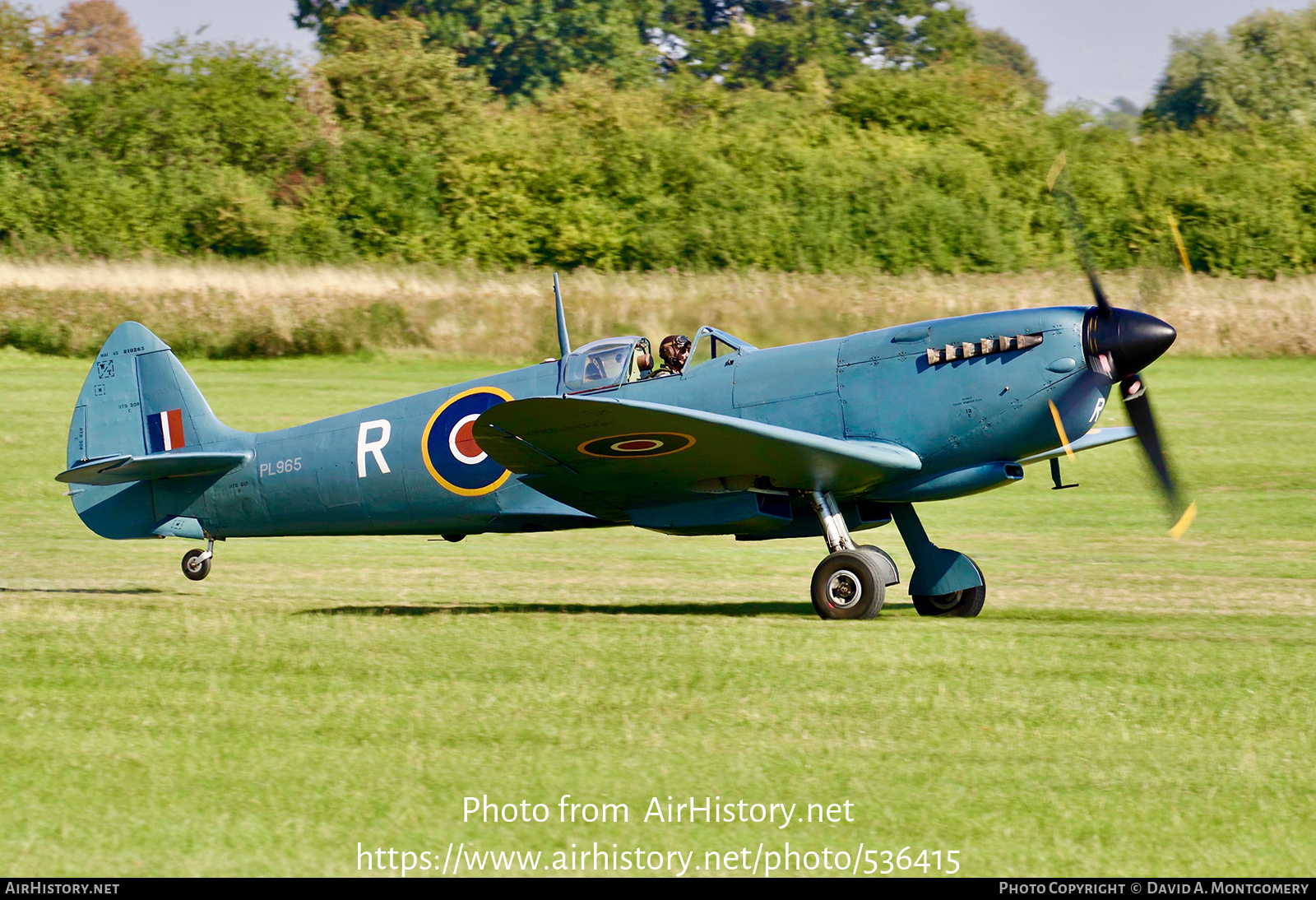 Aircraft Photo of G-MKXI / PL965 | Supermarine 365 Spitfire PR11 | UK - Air Force | AirHistory.net #536415