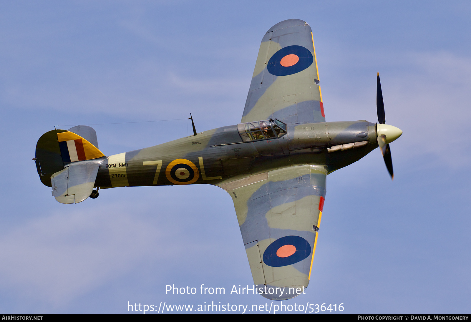 Aircraft Photo of G-BKTH / Z7015 | Hawker Sea Hurricane Mk1B | UK - Navy | AirHistory.net #536416