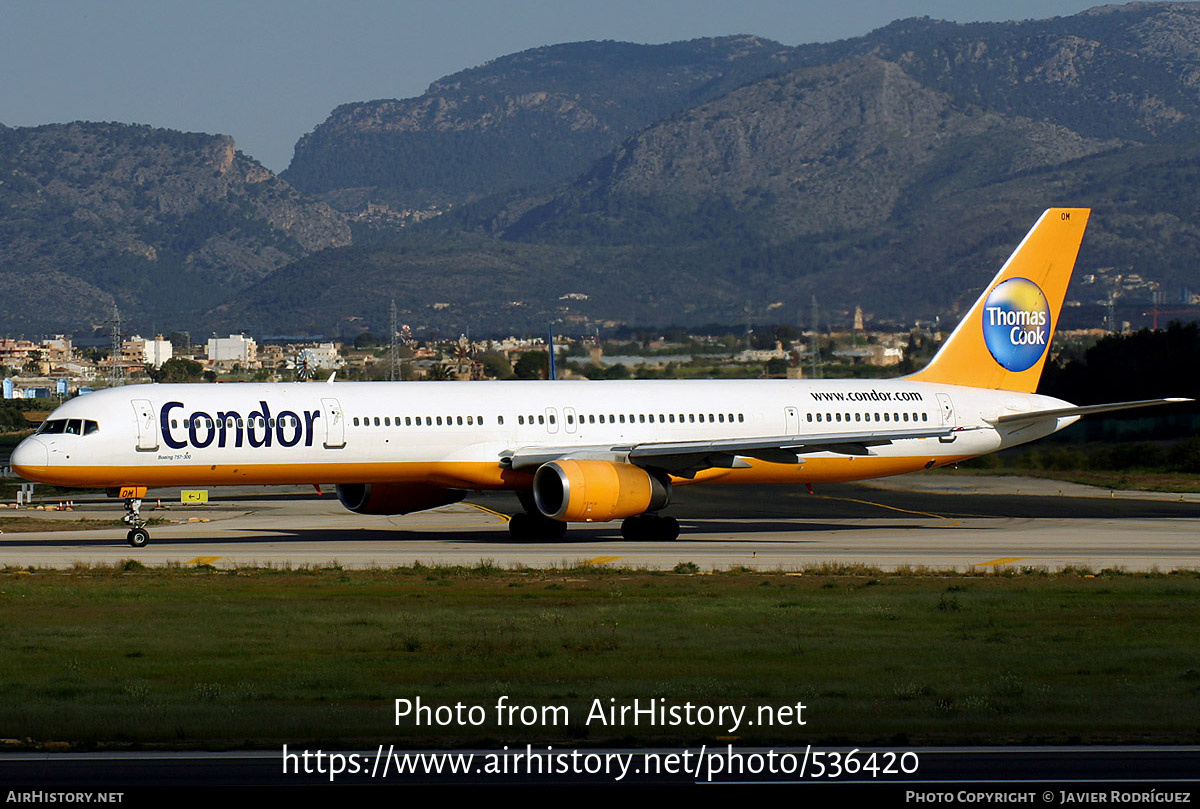 Aircraft Photo of D-ABOM | Boeing 757-330 | Condor Flugdienst | AirHistory.net #536420