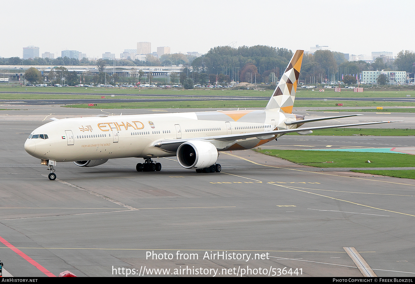 Aircraft Photo of A6-ETE | Boeing 777-3FX/ER | Etihad Airways | AirHistory.net #536441