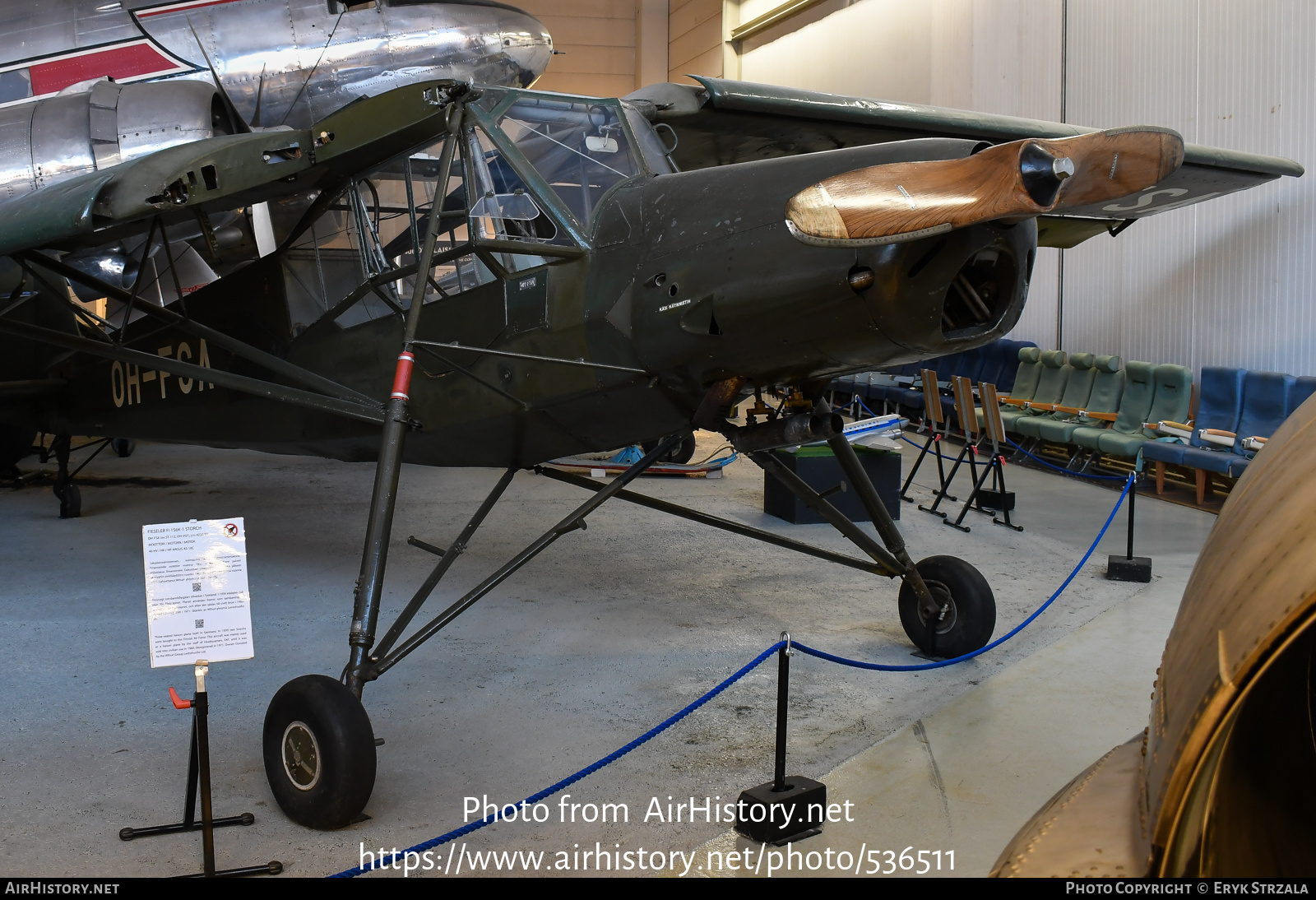 Aircraft Photo of OH-FSA | Fieseler Fi 156K-1 Storch | AirHistory.net #536511