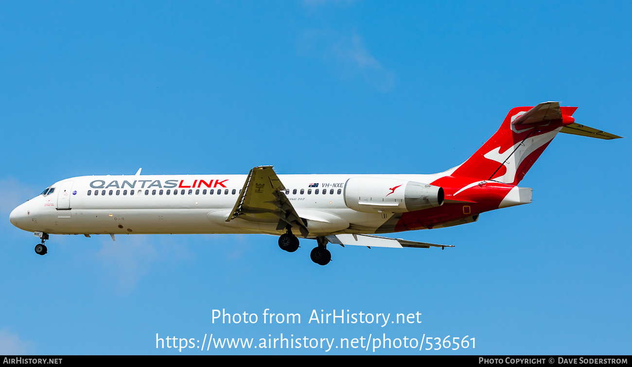 Aircraft Photo of VH-NXE | Boeing 717-23S | QantasLink | AirHistory.net #536561