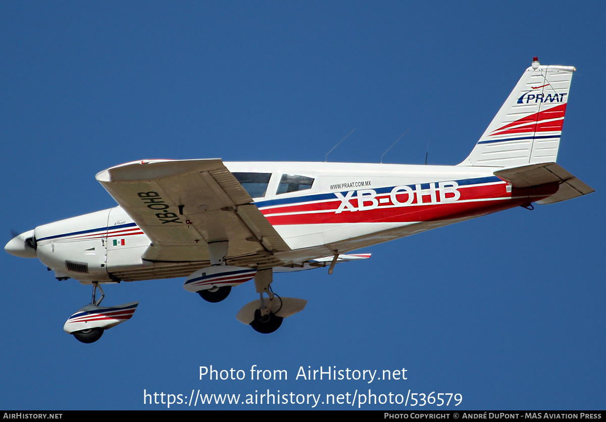 Aircraft Photo of XB-OHB | Piper PA-28-180 Cherokee | AirHistory.net #536579