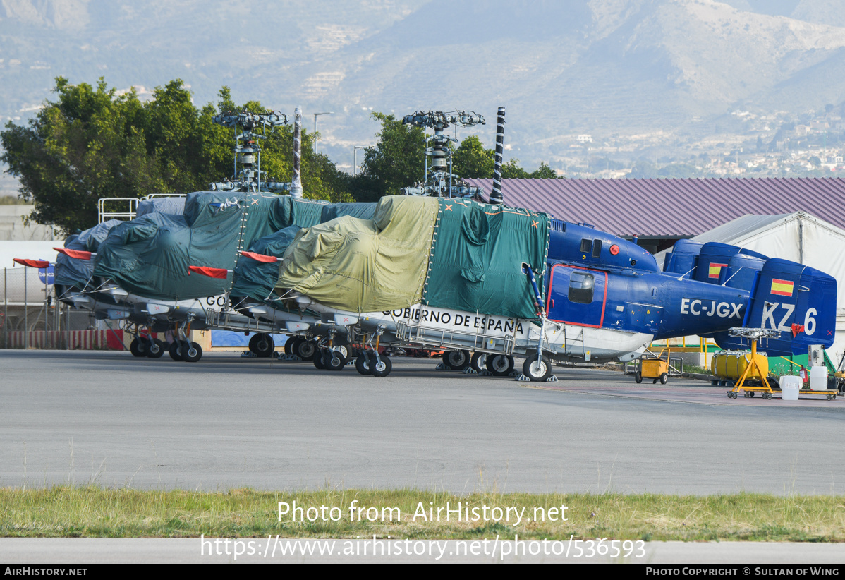 Aircraft Photo of EC-JGX | Kamov Ka-32A11BC | Gobierno de España | AirHistory.net #536593