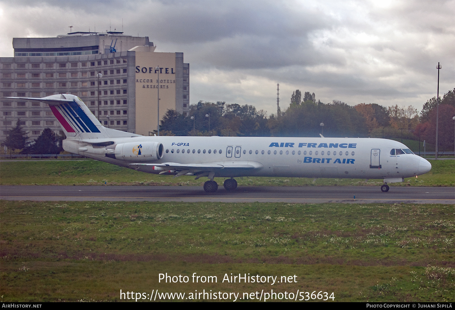 Aircraft Photo of F-GPXA | Fokker 100 (F28-0100) | Air France | AirHistory.net #536634