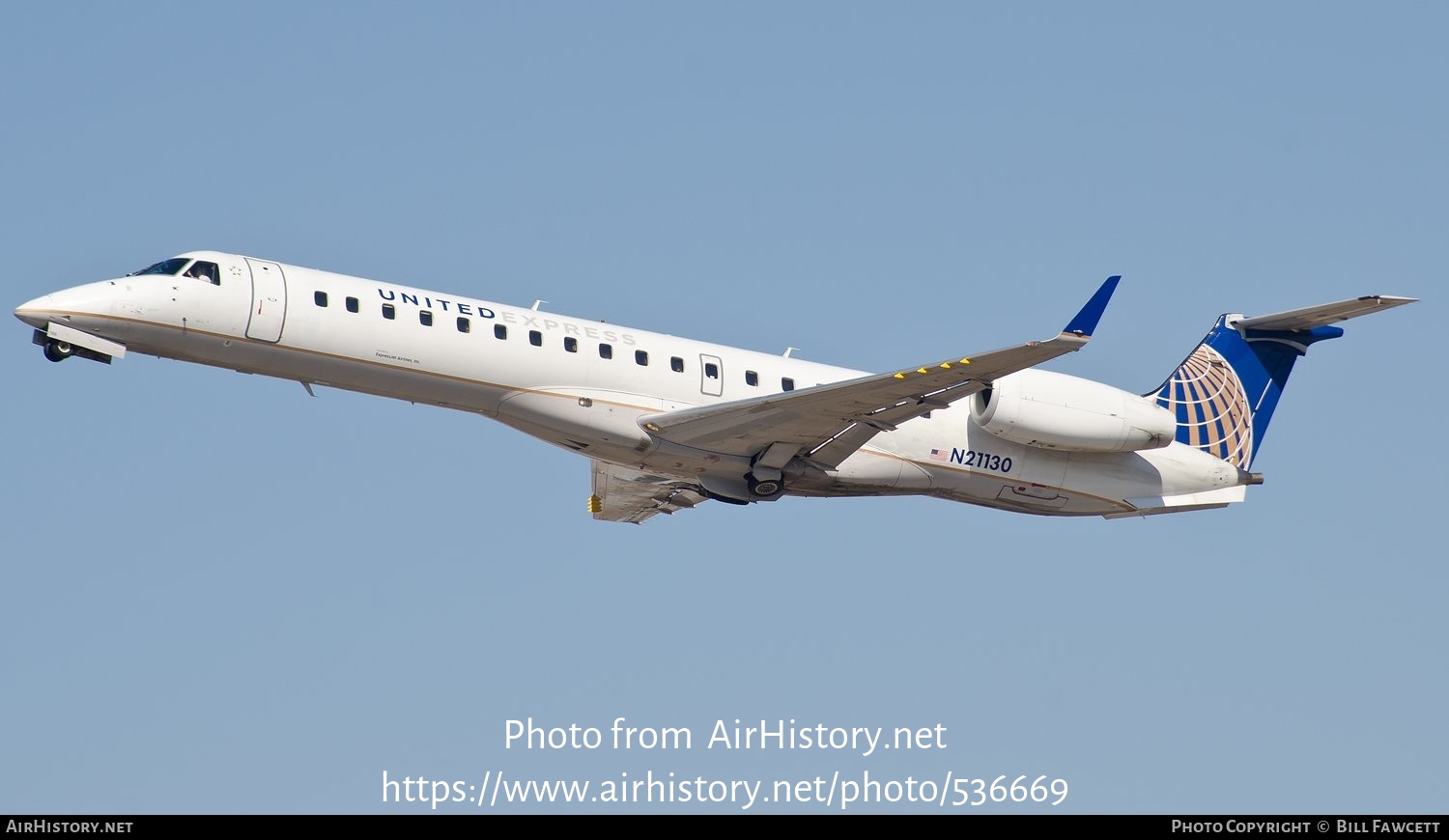 Aircraft Photo of N21130 | Embraer ERJ-145XR (EMB-145XR) | United Express | AirHistory.net #536669