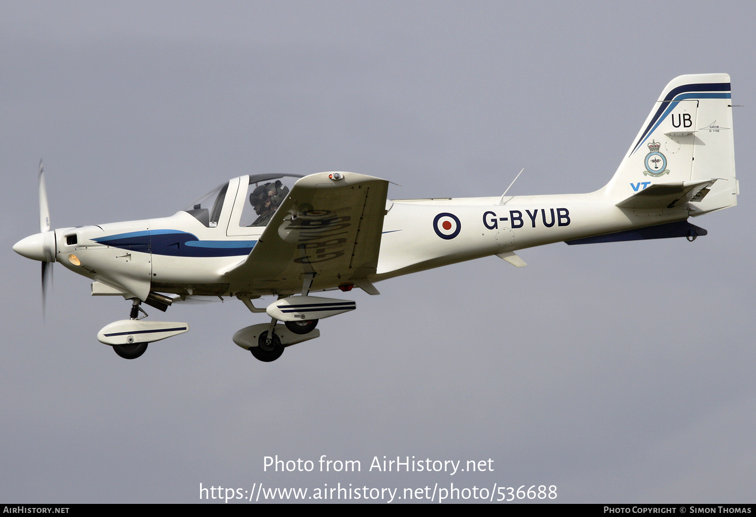 Aircraft Photo of G-BYUB | Grob G-115E Tutor | UK - Air Force | AirHistory.net #536688