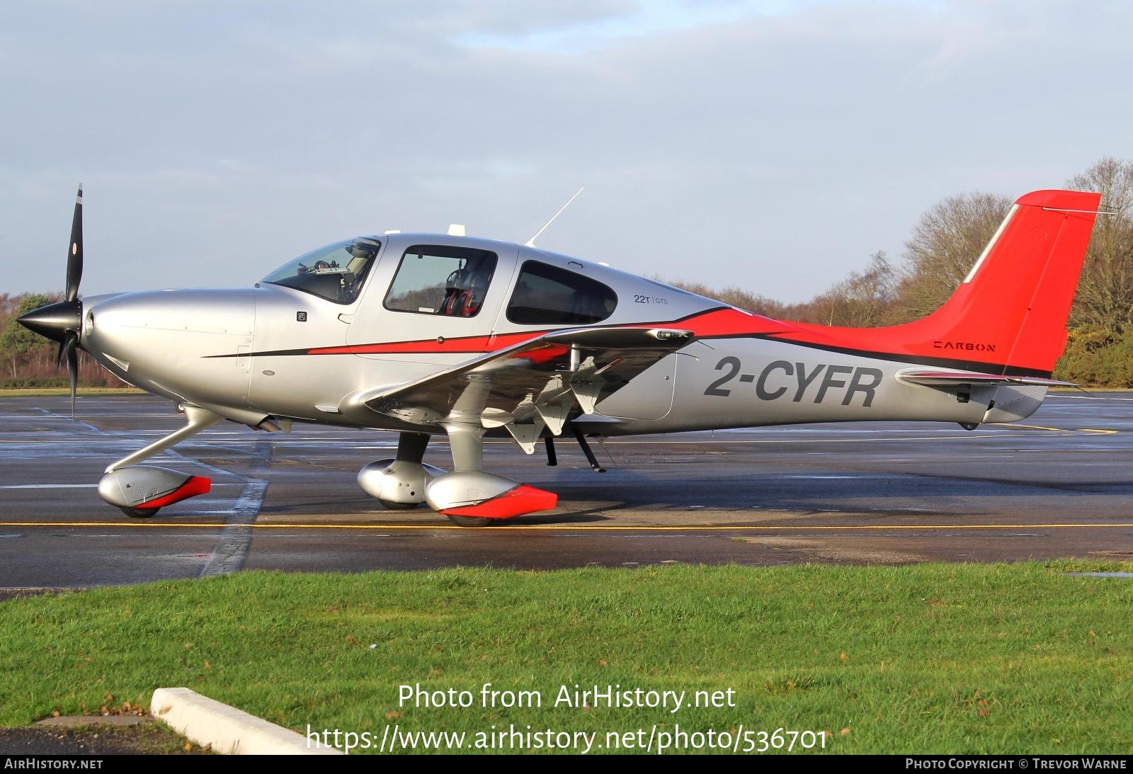 Aircraft Photo of 2-CYFR | Cirrus SR-22T G5-GTS Carbon | AirHistory.net #536701