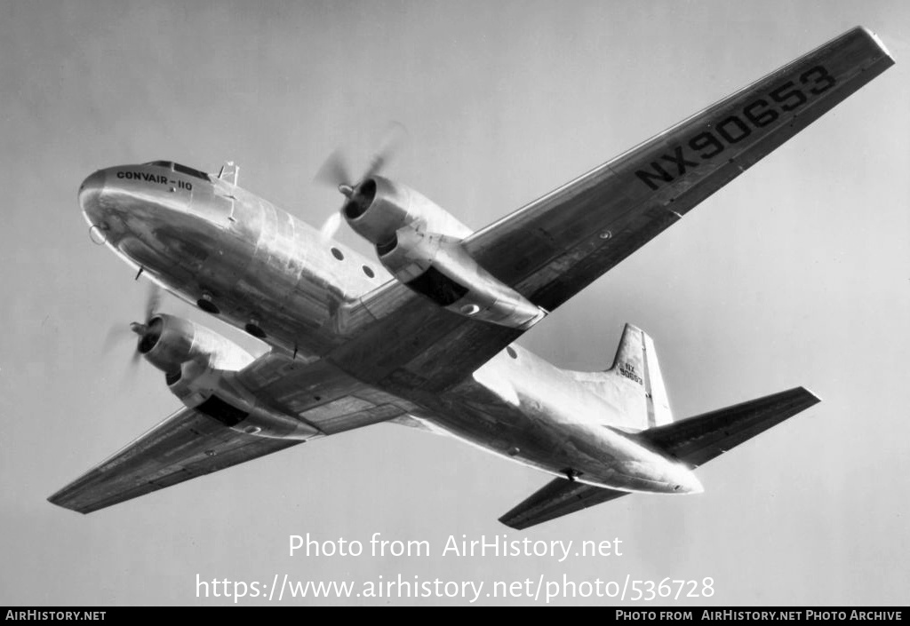 Aircraft Photo of NX90653 | Convair 110 | AirHistory.net #536728