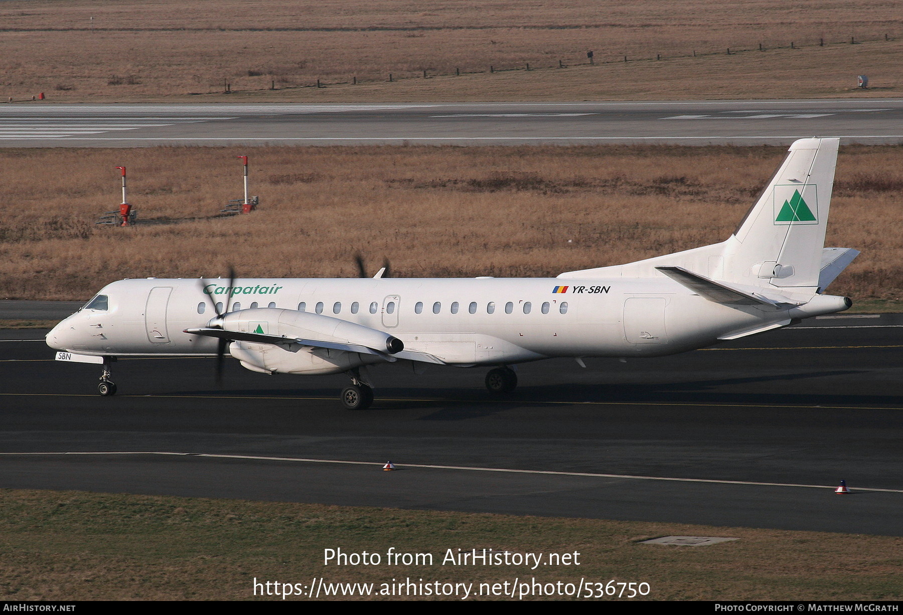 Aircraft Photo of YR-SBN | Saab 2000 | Carpatair | AirHistory.net #536750