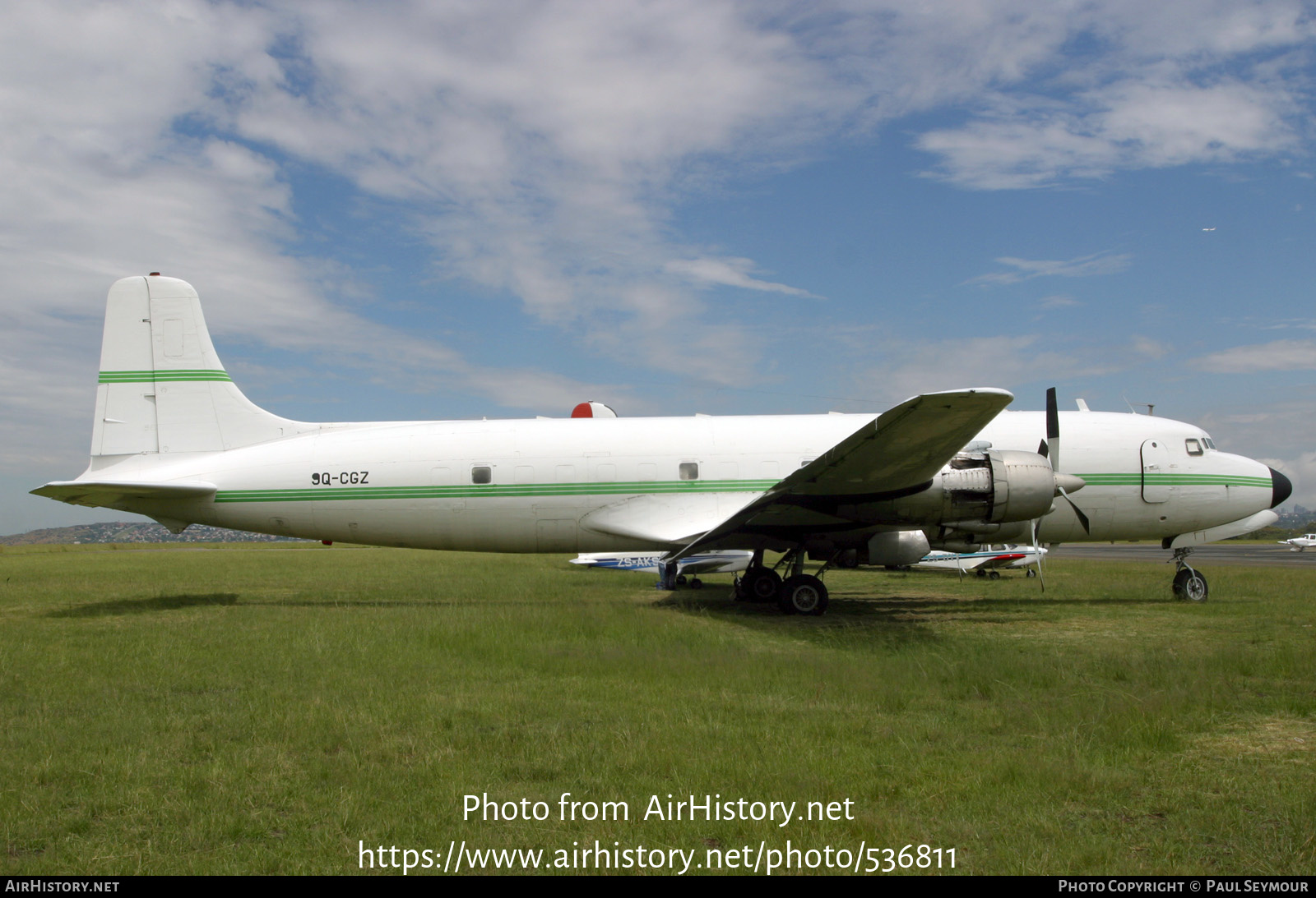 Aircraft Photo of 9Q-CGZ | Douglas C-118A Liftmaster | AirHistory.net #536811