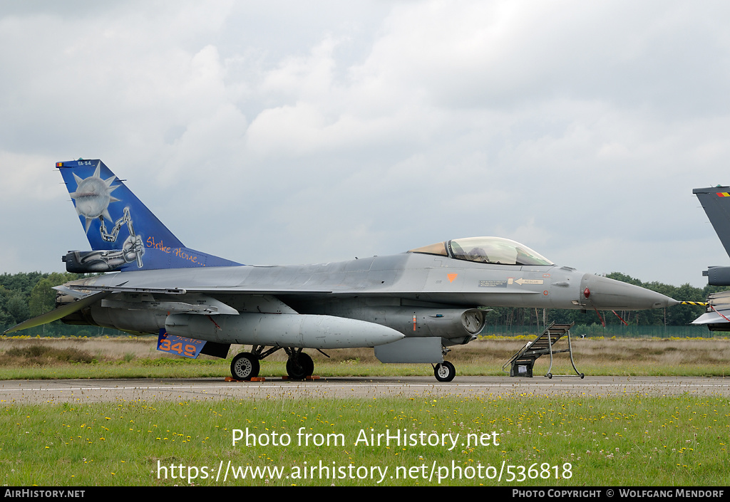 Aircraft Photo of FA-94 | General Dynamics F-16AM Fighting Falcon | Belgium - Air Force | AirHistory.net #536818