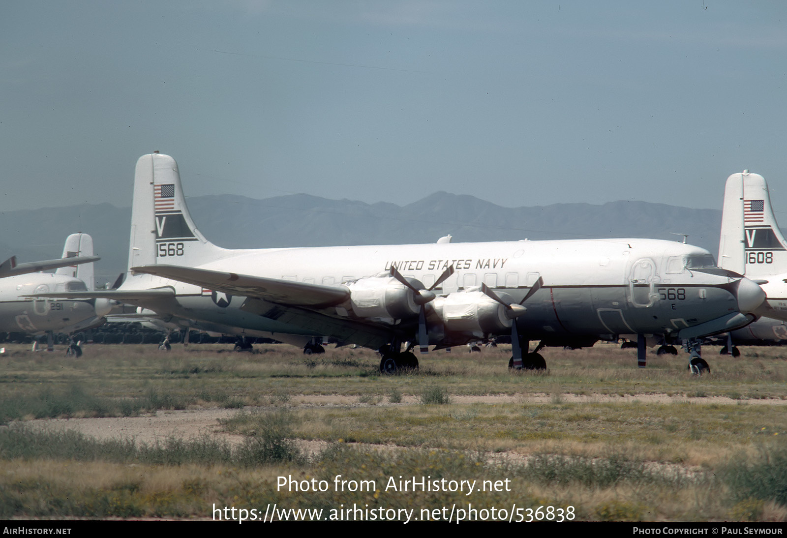 Aircraft Photo of 131568 | Douglas C-118B Liftmaster | USA - Navy | AirHistory.net #536838